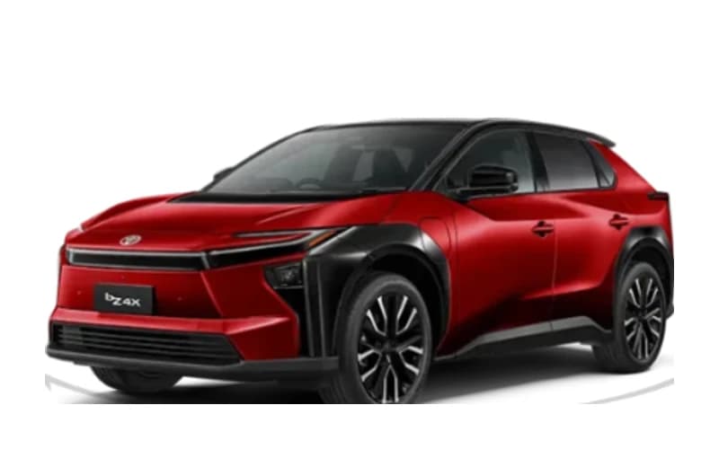 bZ4X สี Emotional Red 2 / Black Roof