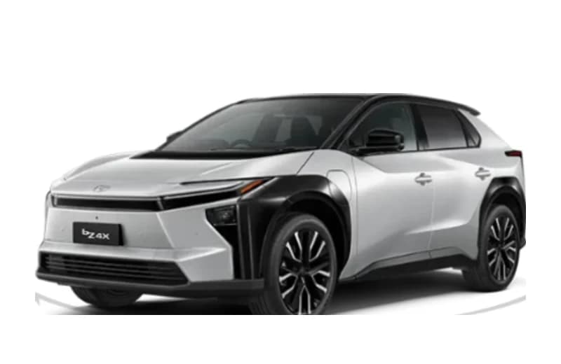 bZ4X สี Platinum White Pearl / Black Roof