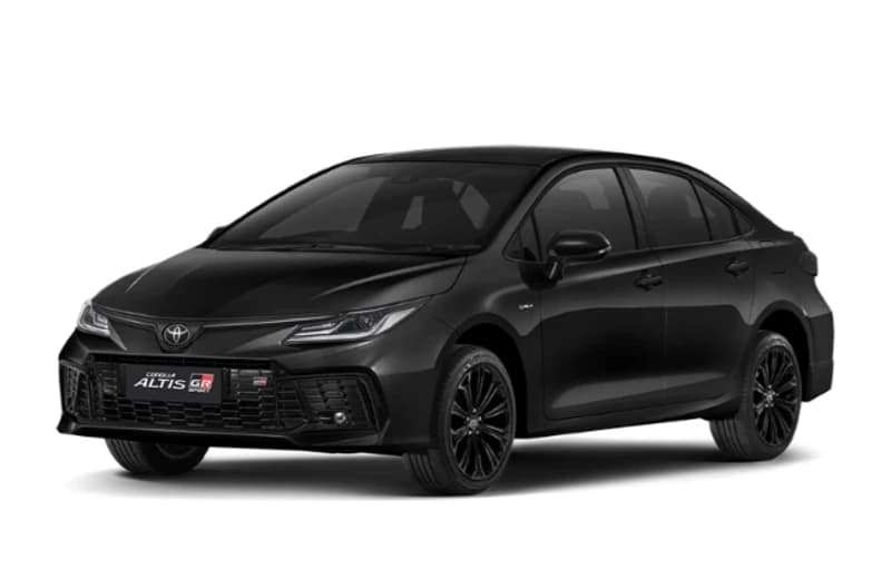 Corolla Altis สี GR Sport · Attitude Black Mica