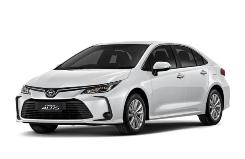 Corolla Altis สี Platinum White Pearl
