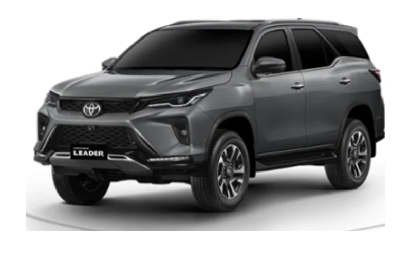Fortuner Leader สี Dark Grey Metallic