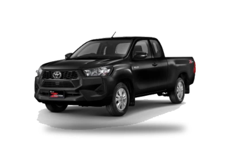 Hilux Revo Z Edition สี Attitude Black Mica