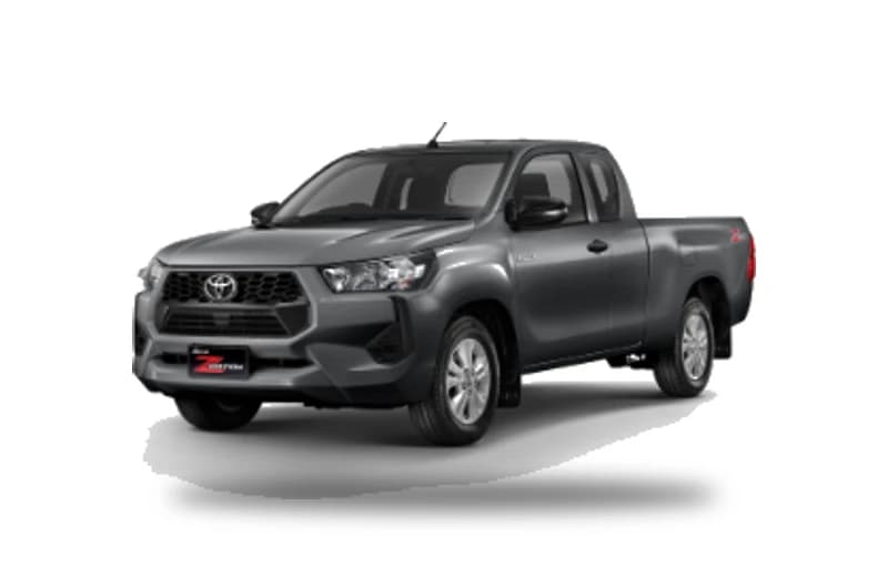 Hilux Revo Z Edition สี Dark Grey Metallic