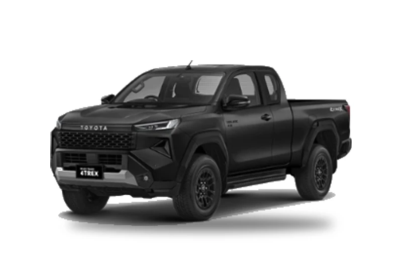 Hilux Travo Prerunner & 4TREX สี Attitude Black Mica