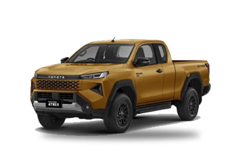 Hilux Travo Prerunner & 4TREX สี Sulfur Metallic