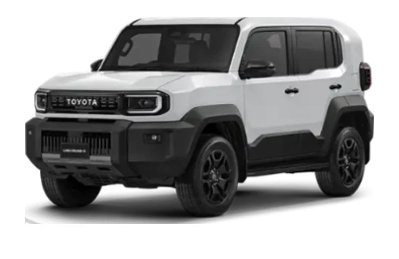 Land Cruiser FJ สี Platinum White Pearl Mica