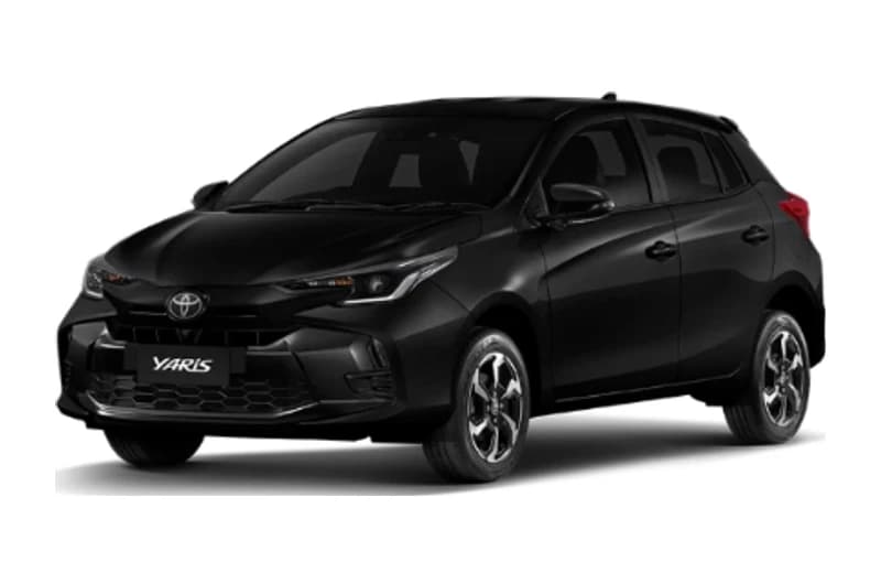 Yaris สี Attitude Black Mica