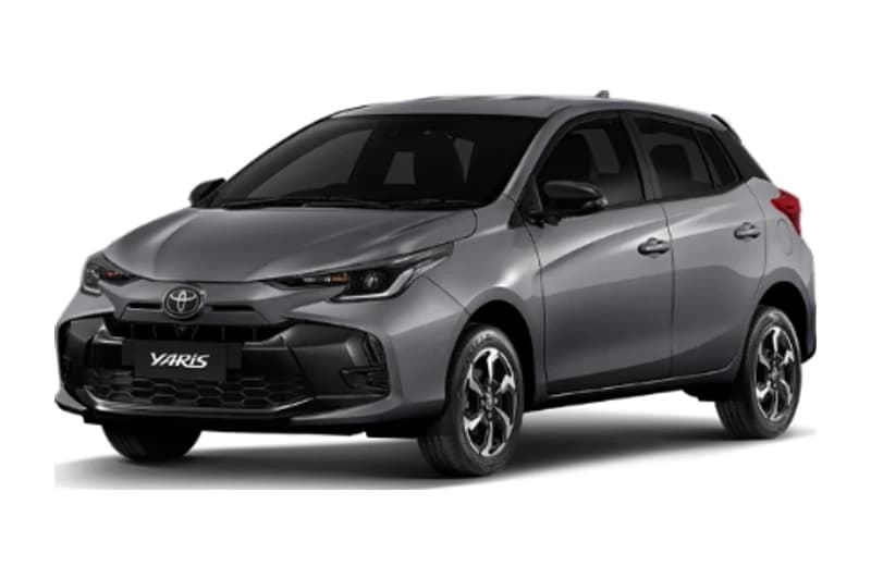 Yaris สี Metal Stream Metallic