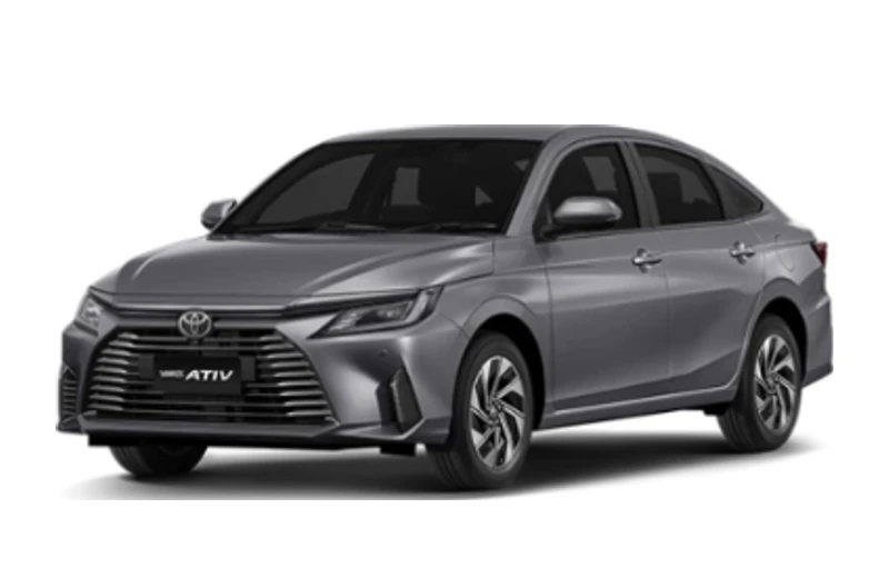 Yaris Ativ สี Metal Stream Metallic