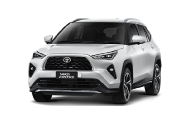 Yaris Cross สี Platinum White Pearl